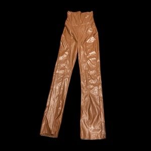 Pretty Little Thing faux leather jumpsuit